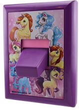 Load image into Gallery viewer, Ponies Cover Plate-Purple