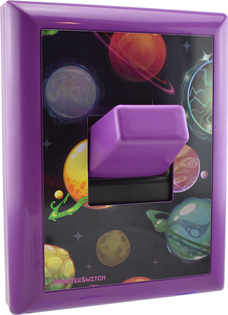 Space Cover Plate-Purple