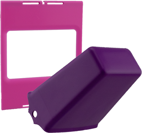Purple Toggle<br>Pink Trim Combo