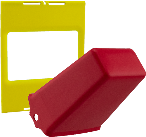 Red Toggle<br>Yellow Trim Combo